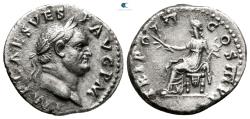 Ancient Coins - Vespasian, 69-79. Denarius Rome