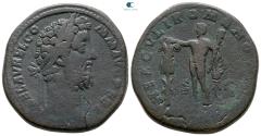 Ancient Coins - Commodus, 177-192. Sestertius Hercules