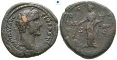 Ancient Coins - Antoninus Pius AD 138-161. Struck AD 147. Rome Sestertius Æ