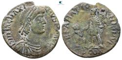 Ancient Coins - Magnus Maximus AD 383-388. Arelate. Follis Æ
