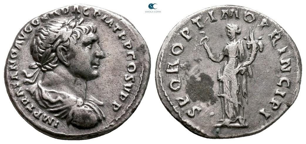 Ancient Coins - Trajan, 98-117. Denarius