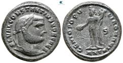 Ancient Coins - Constantius I, as Caesar, 293-305. Follis, Antiochia, 299-300.