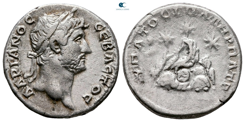 CAPPADOCIA, Caesarea. Hadrian. 117-138 AD. AR Didrachm | Roman Imperial ...