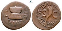 Ancient Coins - Augustus, 27 BC-AD 14. Quadrans
