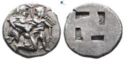 Ancient Coins - Islands off Thrace. Thasos circa 500-480 BC.  Stater AR