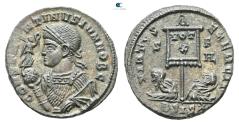 Ancient Coins - Constantine II, as Caesar AD 317-337. Siscia Follis Æ