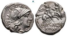Ancient Coins - Cn. Lucretius Trio, 136 BC. Denarius