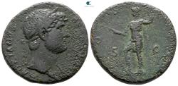 Ancient Coins - Hadrian. AD 117-138. Æ Sestertius
