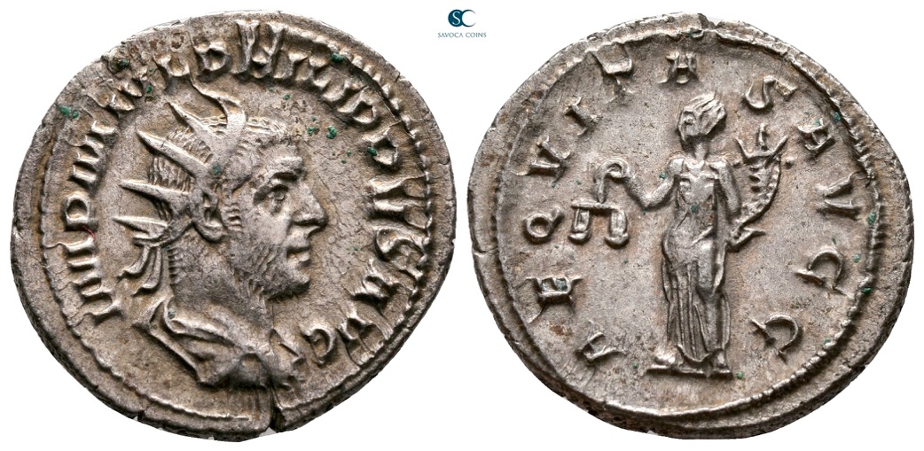 古代ローマ帝国の コレクション フィリップス（在位244〜249年） Philip I, 244-249. Antoninianus Rome. | Roman Imperial Coins