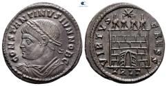 Ancient Coins - Constantine II, as Caesar AD 317-337. Arles Follis Æ
