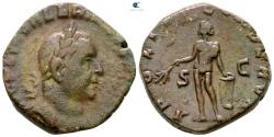 Ancient Coins - Valerian I, 253-260. Sestertius, Rome.