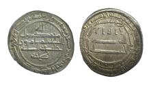 World Coins - Tahirid AR Dirham Talha b. Tahir Samarqand AH 208