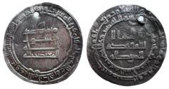 World Coins - Abbasid AR Dirham al-Mu‘tadid Madinat al-Salam AH 283