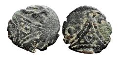 World Coins - Rasulid AE Fals al-Mansur Umar I ( Rare R )