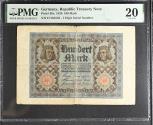 World Coins - Germany 100 Mark AD 1920 ( PMG Graded )