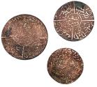 World Coins - Hijaz 1 ,1/2 ,1/4 Piaster Hussein b. Ali AH 1334/5 ( F )