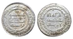 World Coins - Abbasid AR Dirham al-Radi Madinat al-Salam AH 323