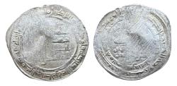 World Coins - Abbasid AR Dirham al-Muqtadir Nasibin AH 314