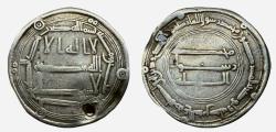 World Coins - Abbasid AR Al-BASRA AH 140 Al-Mansur