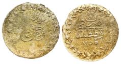 World Coins - Ottoman/Turkey 10 Para Abdulmecid I Constantinople AH 1255/5