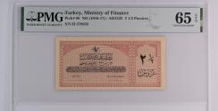 World Coins - Ottoman/Turkey 1/2 Piastres AD 1916-17