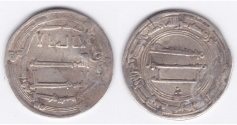 World Coins - Abbasid AR al-Kufa AH143