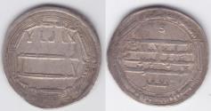 World Coins - Abbasid AR al-Muhammadiya AH180