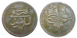 World Coins - Ottoman/Turkey AR Kurush Mustafa III Islambol AH 1171 Year 87