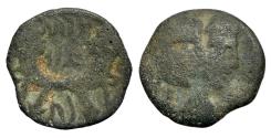 Ancient Coins - Nabataean AE Fals Aretas IV with Shaqilat