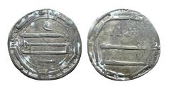 World Coins - Abbasid AR Dirham al-Rashid al-'Abbasiya AH 175