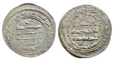 World Coins - Abbasid AR Dirham al-Radi Madinat al-Salam AH 324