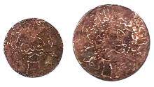 World Coins - Hijaz 1 Piaster & 1/4 Piaster Hussein b. Ali AH 1334/8 (good/poor)