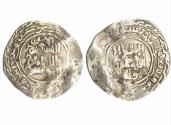 World Coins - Abbasid AR Irbil AH 64(?) *