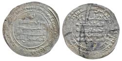 World Coins - Abbasid AR Dirham al-Muqtadir Wasit AH 298