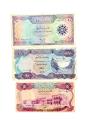World Coins - Iraq 3pcs Paper Money Notes Different Dates