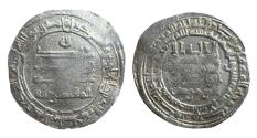 World Coins - Abbasid AR Dirham al-Muqtadir Madinat al-Salam AH 310