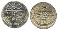 World Coins - Ottoman/Turkey AR Akce Mahmud II Constantinople AH 1223/10