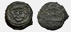 World Coins - Arab Sassanian AE Fals AD 7-8 th