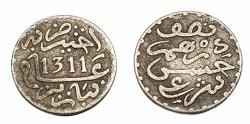 World Coins - Alawi Sharifs AR Dirham Paris AH 1311