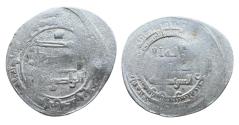 World Coins - Abbasid AR Dirham al-Radi Ra's al-'Ayn AH 323