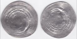 World Coins - Abbasid AR Dirham , Al-radi billah , Ra's Al ayn AH 322 .