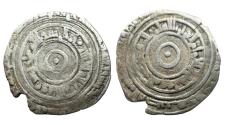 World Coins - Fatimid 1/2 AR Dirham al-Aziz Nizar