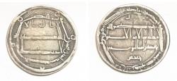 World Coins - Abbasid AR Dirham Al-Muhammadiya AH 182