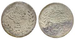 World Coins - Ottoman/Turkey 20 Para Abdulmecid I Constantinople AH 1255/20