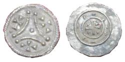 World Coins - Hungary -  Stephanus II  1116 - 1131 AD   Ag Denarus