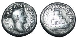 Ancient Coins - Divvs Antoninus Pius - 138-161 AD - AR denar