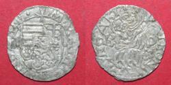 World Coins - Hungary - Mathias Corvinus - 1458-1490 AD  Silver