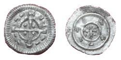 World Coins - Hungary - Bela II 1131-1142 - Ag denar - XF Time of Crusades