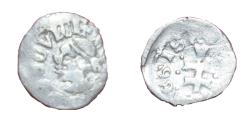 World Coins - Hungary - Louis I - 1342-1382 AD - Ag denar - VF