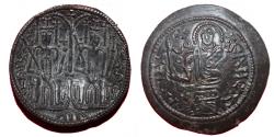 World Coins - Bela III - Copper coin - 1172-1196 - Crusader parabolic coin